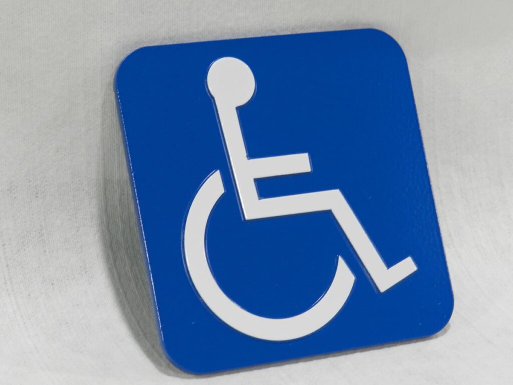 Novacryl ADA sign