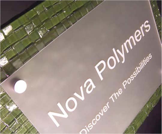 Novacryl ECR Nova Polymers sign