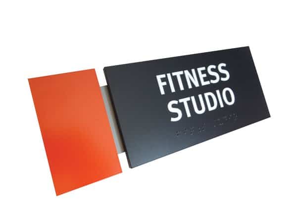 Novacryl fitness studio sign