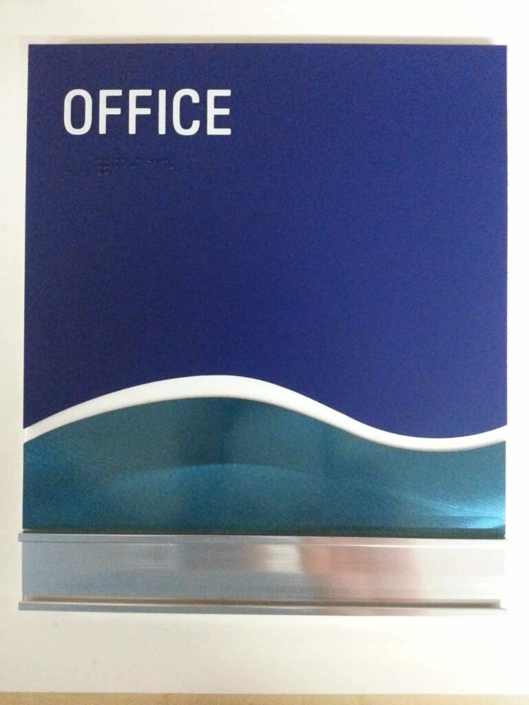 Novacryl PT office sign