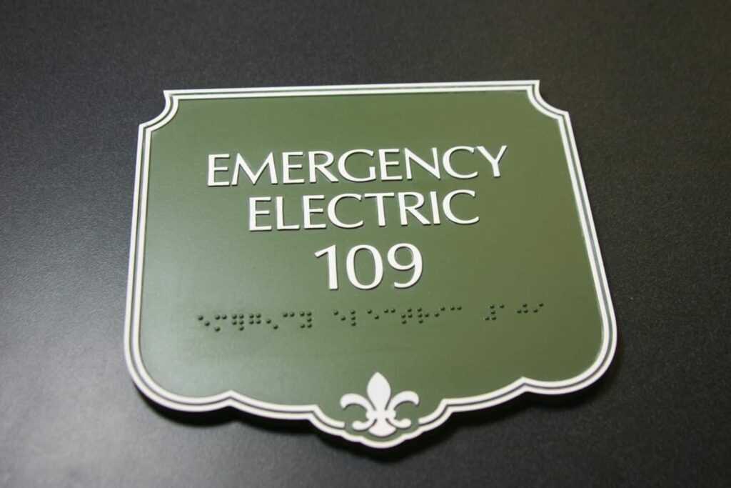 Novacryl PT Series 109 sign