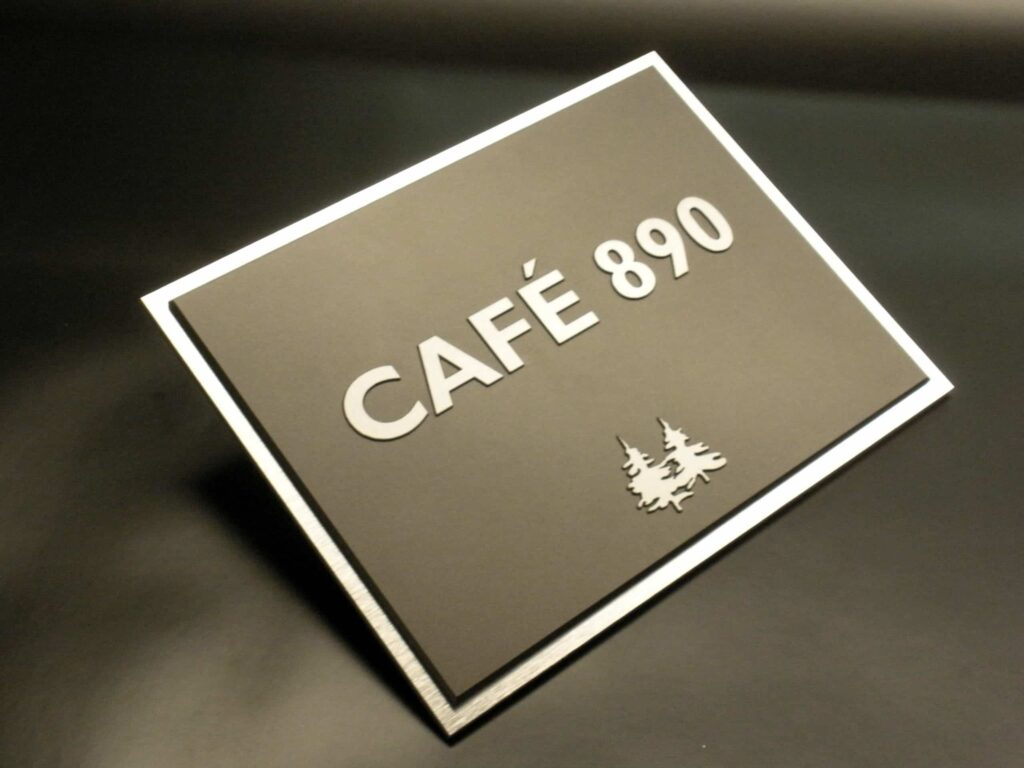 Novacryl PT cafe sign