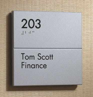Novacryl PT - ADA braille sign